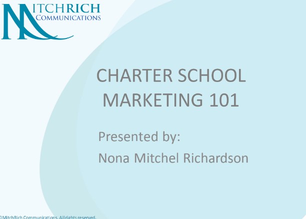 Charter School Marketing 101